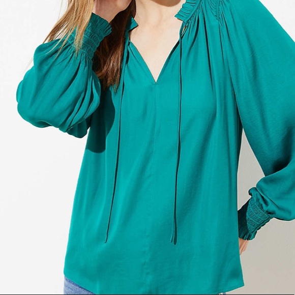 LOFT Tops - LOFT Long Sleeve Blouse SP
